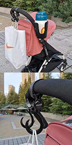 Universal Posavasos Carrito Bebe Portavasos Silla de Paseo o Silla de Ruedas para Soporte Bebida de Lata, Botella de Agua