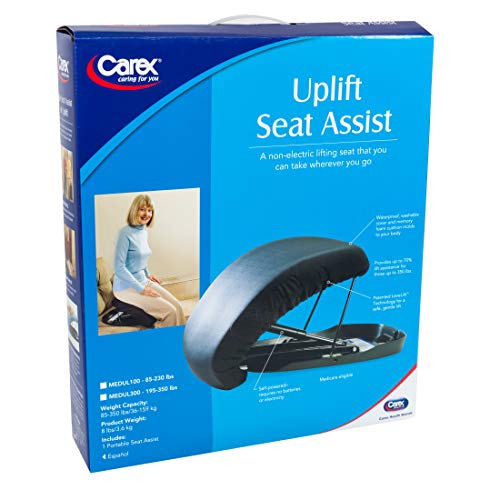 Uplift AA3262 - Accesorio de ayuda para levantarse (se ajusta a cualquier silla, 90-160 kg), color negro