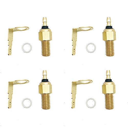Vbaxy Elemento de Calentador de carburador de carburador, Elemento, Compatible con Muchos Scooters y Motocicletas. Kit de Herramientas