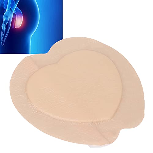 Vendaje de espuma de silicona, Almohadilla de vendaje de espuma adhesiva Silicona suave con adhesivo de borde Impermeable para el cuidado de heridas(El 18 * 18cm)