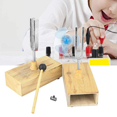 Vibración diapasón 440 Hz instrumento musical resonador instrumento de experimento de física de alta calidad para la escuela