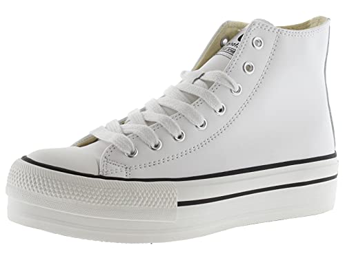 victoria Plano VICTORIA Tribu Zapatilla SINTÉTICA Efecto Piel 1061107-WOMEN para Mujer Blanco 41