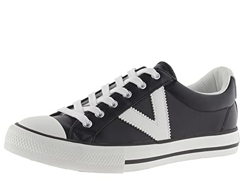 victoria Plano VICTORIA Tribu Zapatilla SINTÉTICA Efecto Piel Contraste 1065166-WOMEN para Mujer Marino 41