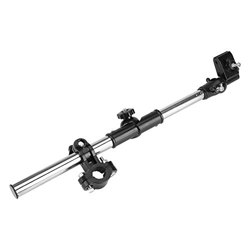 Vikenar 360 ° Paraguas Ajustable Soporte de Soporte de Soporte para bebé Cochecito de bebé Silla de Bicicleta Negro