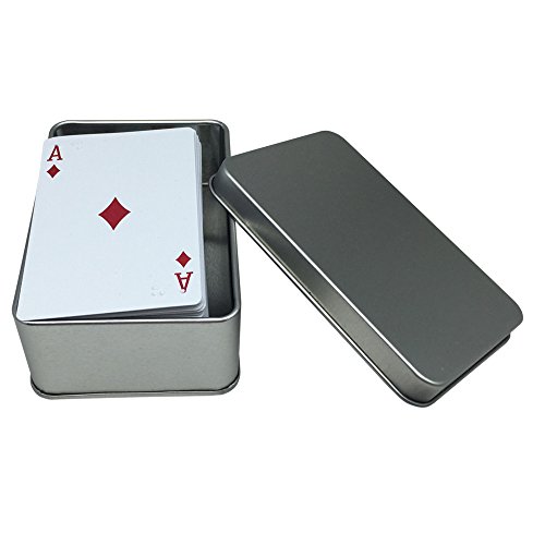 VISIONU Naipes Plástico Braille,Naipes Poker Baja Visión y Braille para Jugadores con Discapacidad Visual