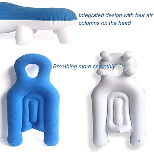 WANGXNCase Cabeza Almohadas de Apoyo para los Hombros Almohada Boca Abajo, Almohada Boca Abajo Desprendimiento de Retina Durante la recuperación para Dormir para Uso Posterior a la cirugía Ocular