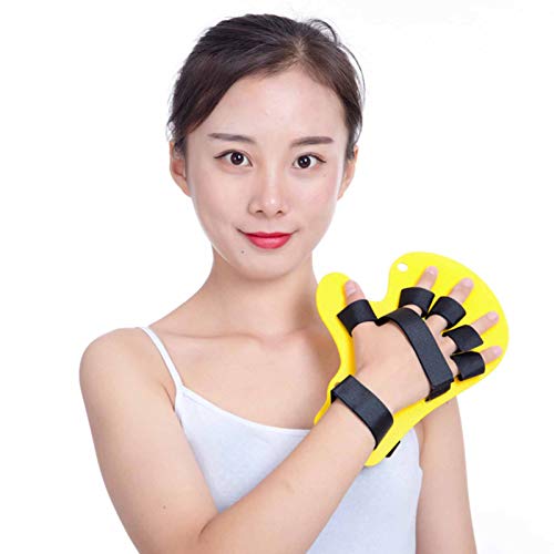 WANGXNCase Ortesis de muñeca de Dedo Ortesis Rehabilitación para el Trazo Dispositivos de Parkinson Extensión Mano Muñeca Ortesis Tablero de Entrenamiento Hemiplejía Lesión Cerebral traumática