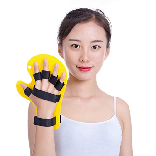 WANGXNCase Ortesis de muñeca de Dedo Ortesis Rehabilitación para el Trazo Dispositivos de Parkinson Extensión Mano Muñeca Ortesis Tablero de Entrenamiento Hemiplejía Lesión Cerebral traumática