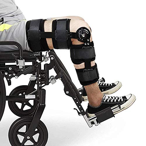 WANGXNCase Órtesis De Rodilla Rodillera Envuelta Después De Una Cirugía De Esguince, Extensión De La Rodillera, Soporte Articular Articulado, Adecuado para Artritis/LCA/Desgarro De Menisco