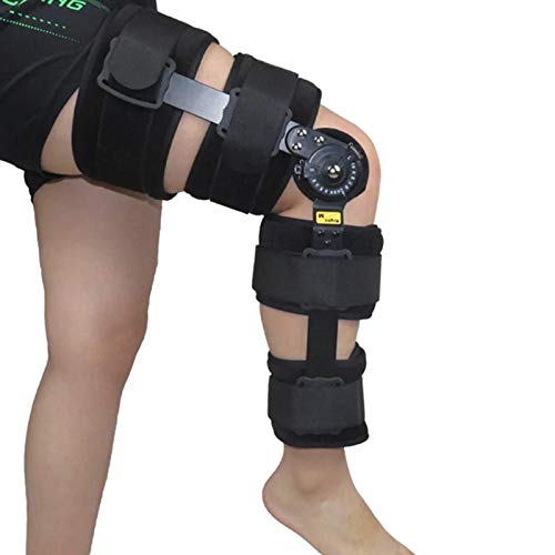 WANGXNCase Órtesis De Rodilla Rodillera Envuelta Después De Una Cirugía De Esguince, Extensión De La Rodillera, Soporte Articular Articulado, Adecuado para Artritis/LCA/Desgarro De Menisco
