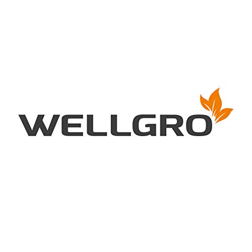 Wellgro - Almohada cervical hinchable con funda lavable y bolsa de transporte, aprox. 27 x 27 x 12 cm, color negro