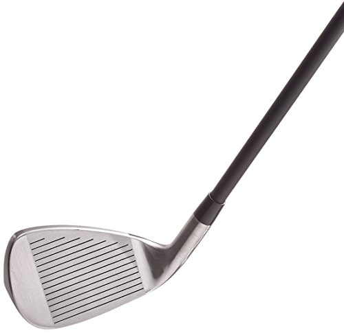 Wilson, Set completo para principiantes, 10 palos de golf de medida extendida (1 pulgada) con bolsa de transporte, Hombre (mano derecha) Stretch XL, Negro/Gris/Rojo, WGG157552