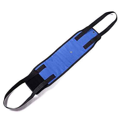 WLDOCA Arnés de Soporte para Levantamiento de Perros Correas Ajustables Cabestrillo canino para Pierna Trasera canino Ayuda rehabilitación arnés con Patas traseras débiles,Azul,S