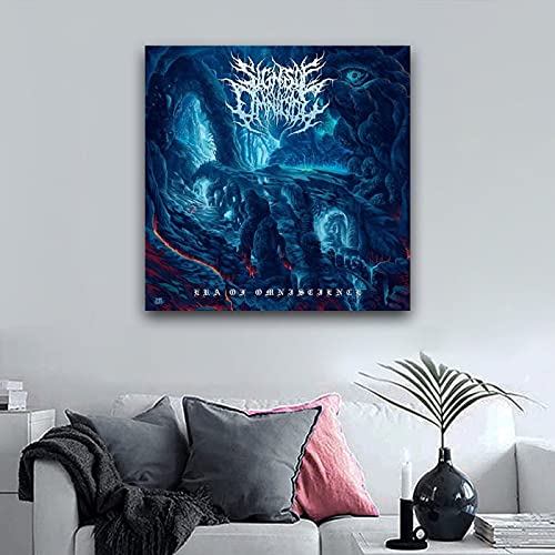 WPQL Póster de la era de Omniscience por Signs of Omnicida para pared, decoración del hogar, lienzo de 50 x 50 cm
