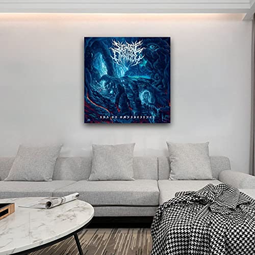 WPQL Póster de la era de Omniscience por Signs of Omnicida para pared, decoración del hogar, lienzo de 50 x 50 cm