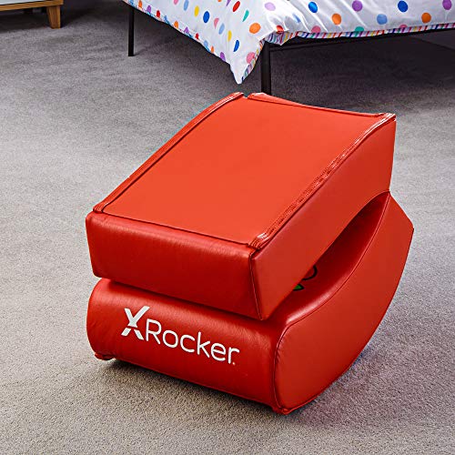 X-Rocker Mario Gaming, Silla Infantil, Cuero sintético, Rojo, Mediano