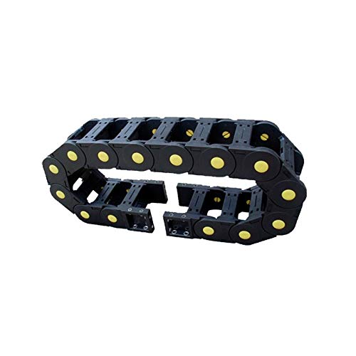 XBaofu 1pc Nylon Reforzado 35x100 Drag Chain Bridge Tipo de Ingeniería de Nylon Cable de Remolque Tanques Cadena Cadena Protección portacables (Color : R300, tamaño : 35x100 mm)