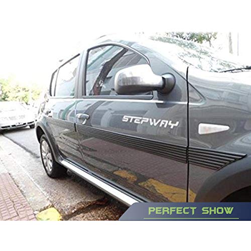Xcellent Global Cinta Protectora Magnética Puerta Coche Removible 2 Metros - Kit Hagalo Usted Mismo Color Negro S-AT007