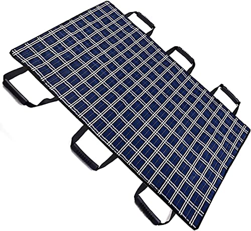XUANFEI Almohada Piernas Tablero de Transferencia Cinturones de Diapositivas para Adultos Pastillas de Cama para Adultos Hoja Medical Lift Sling Transferir Levantamiento Cuchos (Size : M)