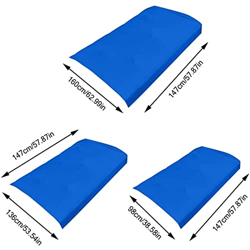 XWSM Manta De Compresión Sensorial Mantas Ponderadas Terapia Transpirable Fresca Hoja De Cama Estirable For Niños Y Adultos Profundo Relajante con SPD, Ansiedad (Size : 160x147cm/63x58in)