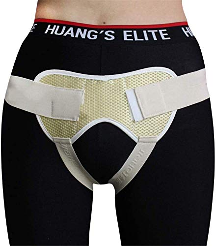 YAIRMIS Soporte de Hernia Simple o Doble inguinal/Hernia inguinal braguero, Hernia Bilateral Pad, for Hombres y Mujeres Cinturón de Hernia (Color : Adult, Size : S)