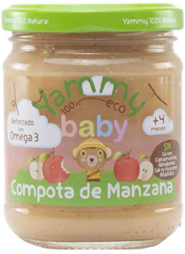 Yammy Primeras Frutas - Pack de 12 Potitos Ecológicos para Bebés, 2340 g