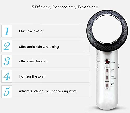 Yangers Ultrasónico Eléctrico EMS Cuerpo Adelgazante Cavitación Quemador de Grasa de Celulitis Masajeador de Belleza Máquina de Infrarrojo para la Cara Piernas Cintura Terapia del Brazo de la Cadera