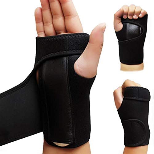 YANSHAN 1 PC Vendaje Ortopédico Soporte de la muñeca de la Mano Soporte de la muñeca Férula de los Dedos Túnel carpiano Soporte de la Mano Apoyo Apoyo Útil 9 (Color : Right)