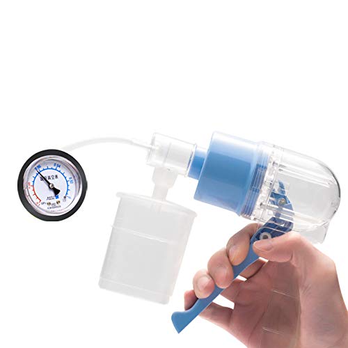 YAOUFBZ Bomba de succión portátil Manual,máquina de secreción de moco flema portátil de Mano Kit de Terapia doméstica para Ancianos y niños: fácil de Limpiar