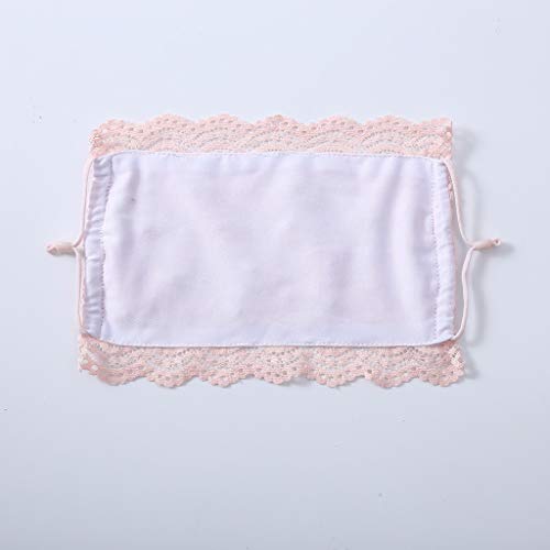YpingLonk 1pc Moda Mujeres Encaje Cara Protector Universal protección Facial pañuelo
