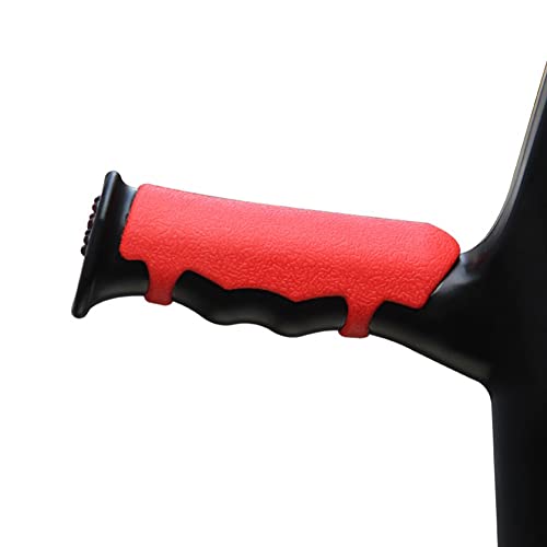 YXW Muletas de Aluminio Plegables con puños Abiertos, muletas de antebrazo Ajustables, bastón inglés de Viaje Ligero, para Altos 150-196 cm (2 Unidades)