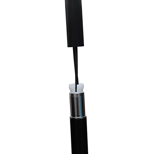 YXW Muletas de Aluminio Plegables con puños Abiertos, muletas de antebrazo Ajustables, bastón inglés de Viaje Ligero, para Altos 150-196 cm (2 Unidades)