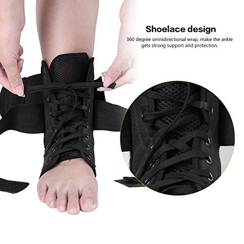 yxx Cubierta de la articulación del Tobillo de Apoyo, Pie Ortesis estabilizadora, Tobillera Brace, Fractura Artritis esguince de recuperación Brace, Proteger la Herida y aliviar la Sole