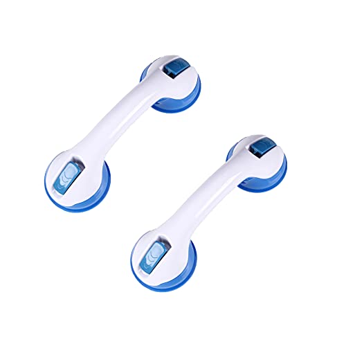 YXYOL 2 Pcs,Barras de Apoyo para baños,Apoyabrazos del Cuarto de Baño Barras de Sujeción Portátil Apoyo Asidero con Ventosa para Niños y Ancianos