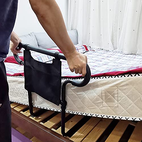 YYFANGYF Barrera De Cama, Ayuda Anti-caída para Subir La Barandilla Levántate Apoyabrazos De Ayuda Refuerzo De Pie De Seguridad para Mujeres Mayores Embarazadas con Discapacidad (Size : 94x35x60cm)
