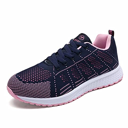 Zapatillas Deportivas Mujer Zapatos Casual Running Tenis Cómodas Ligeras Sneakers(Azul, EU 41)