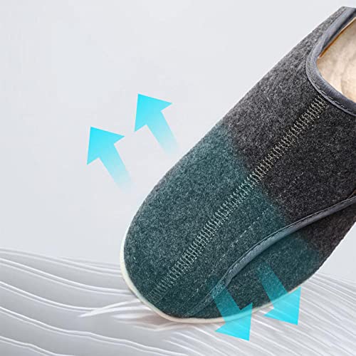 Zapatos para diabéticos para hombres Zapatos Zapatos para ancianos Zapatillas de deporte ligeras y transpirables para caminar Ancianos hinchados Pies vendados Zapatillas anchas transpirables