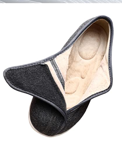 Zapatos para diabéticos para hombres Zapatos Zapatos para ancianos Zapatillas de deporte ligeras y transpirables para caminar Ancianos hinchados Pies vendados Zapatillas anchas transpirables