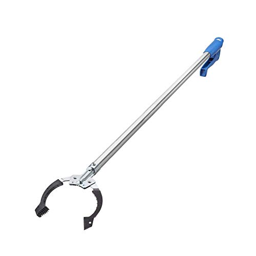 ZB ZealBoom Reacher - Alicates telescópicos de goma extralargos, 94 cm, para recoger objetos