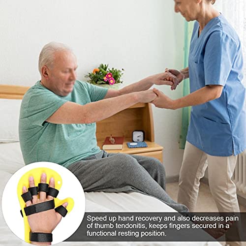 ZFAZF Dedos Ortesis Dispositivo, Separador Dedos, Férula Ortopédica Dedos, Diapasón Tipo Extendido, Férula Mano Accidente Cerebrovascular Entrenamiento Rehabilitación Ambas Manos
