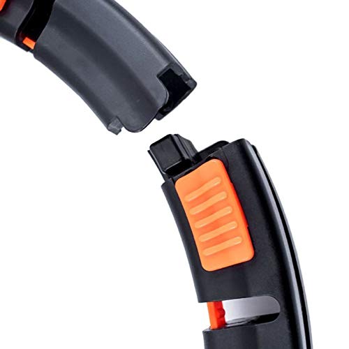 ZHANGJINYISHOP2016 Aros de Fitness Inteligentes para Abdomen Anillo de la Cintura Delgada Inteligente Auto-Spinning aro for Bajar de Peso, Ejercicio y Reducción de Peso Masaje Fitness 2 EN 1