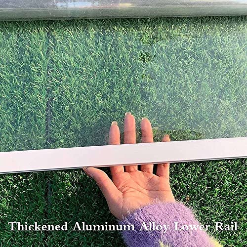 ZHANGYAN Persianas Balcón al Aire Libre Personalizado Ciego a Prueba de Agua, 60/95/195/135 / 155cm de Ancho, Ciego de Sol, Adecuado for el mostrador de Hotel PERGOLA