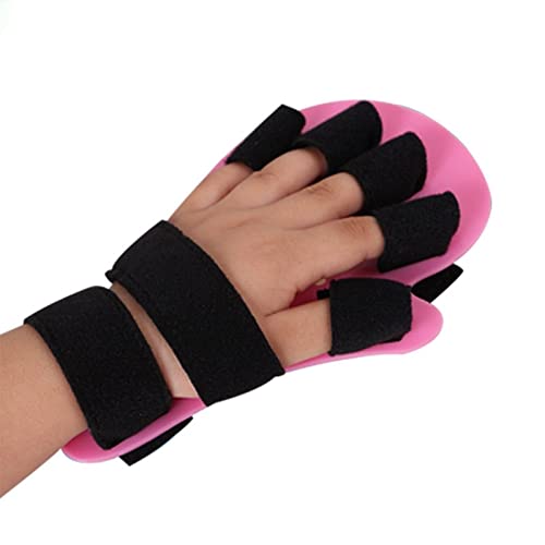 ZHIZHU Niño Dedo Seperador Seperador Mano Mano Ortesis ORTHOSIS Férula Separe los niños Flex Espasmos Extensión de la extensión Boy Chico o niña Polio REH 211008 (Size : Pink(1-4 Years Old))