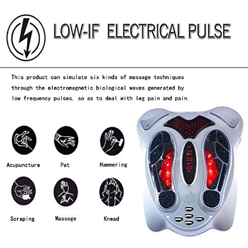 ZHJIUXING ST masajeador pies,masajeador de pies –Power Legs masajeador -ejercitado de piernas, circulación de piernas para el Alivio del Dolor crónico