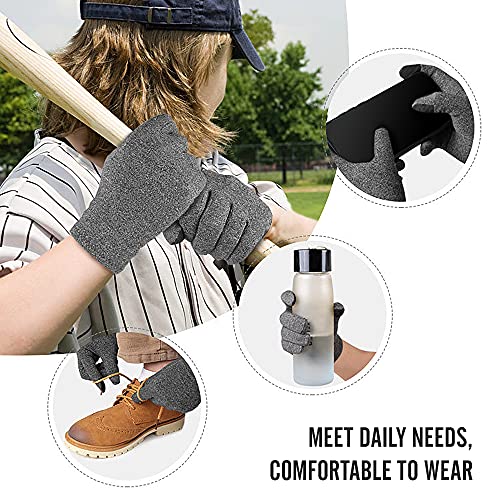 Zwbfu Guantes de presión de Pantalla táctil Guantes de protección Deportivos de Entrenamiento físico Guantes de Invierno cálidos Guantes de Dedo Completo
