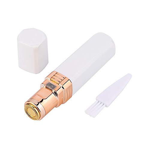 ZXGQF Depiladora facial para mujeres, depilación impecable Lady Shaver sin dolor Mini depiladora Trimmer eléctrico para mujer Dispositivo de afeitado para damas húmedo y seco