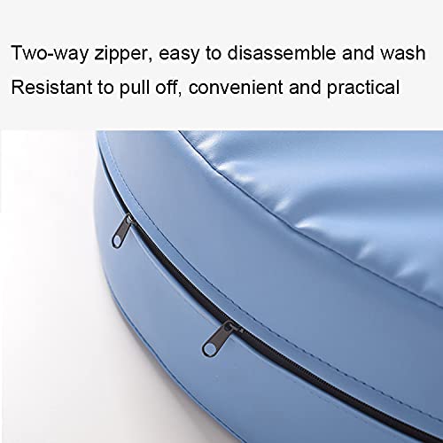 ZYFWBDZ Dispositivo Giratorio para Ancianos Almohada giratoria Almohada en Forma de U Almohadilla de enfermería antiescaras Productos para el Reposo en Cama para la parálisis antiescaras