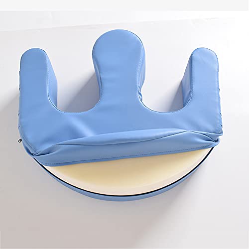 ZYFWBDZ Dispositivo Giratorio para Ancianos Almohada giratoria Almohada en Forma de U Almohadilla de enfermería antiescaras Productos para el Reposo en Cama para la parálisis antiescaras