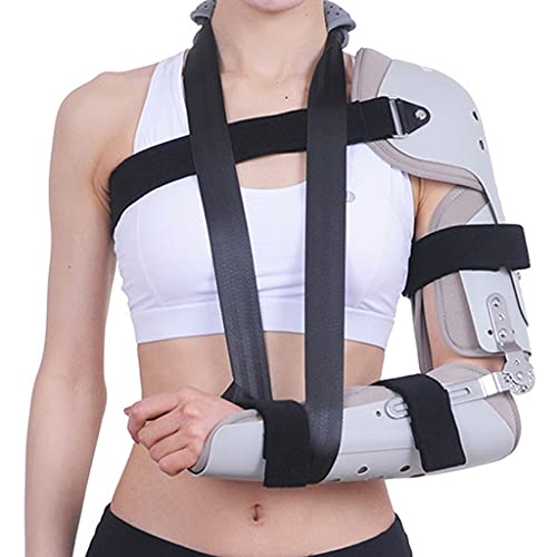 Zyxdk Ajustable con Bisagras Hombro Codo Ortopédico para Postoperatorio, Recuperación de Cirugía, Ligamento, Reparaciones de Tendones, Dislocación, Hombres Mujeres Derecha Izquierda (Color : Right)