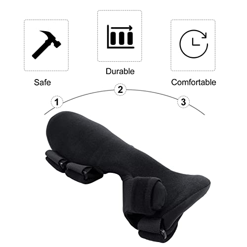 ZZBB Soporte De Muñeca Ajustable Entrenamiento Ortopédico para Dedos Puntos De Diapasón Soporte De Muñeca De Mano Soporte De Mano Férula De Mano Funcional para Pacientes,Left,L